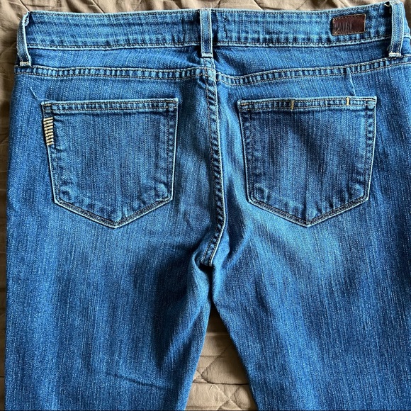 Paige Jimmy Jimmy Skinny Maxwell Medium Wash Jeans Sz 28 - Picture 7 of 11